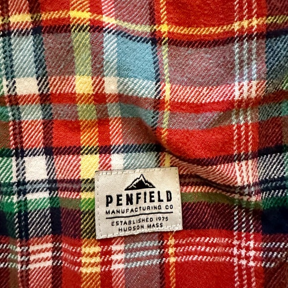 Penfield plaid button-down shirt (size S) - Picture 3 of 7